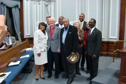City Council honors Manley and Hopkins